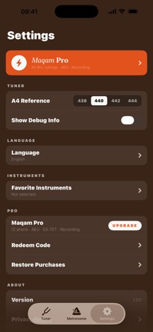 Maqam: Eastern Tuner Screenshot 9 of 9