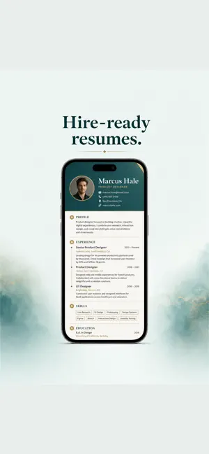 PrimeCV - preimum cv maker screenshot 1