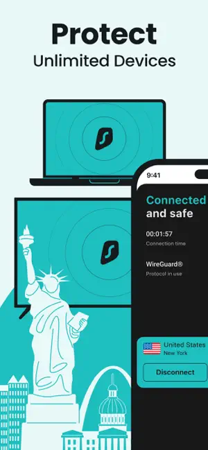 Surfshark VPN: Fast VPN App iPhone screenshot 6