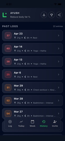 LongevityOS App Screenshot 7 of 7
