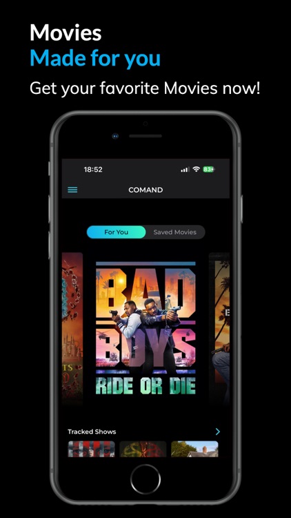 Comand : Movies, TV Shows