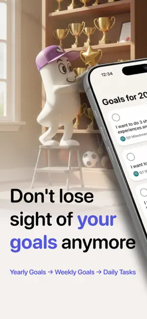 Jory: Goal Tracker & Planner screenshot 1