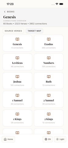 Scripture Connections iPhone screenshot