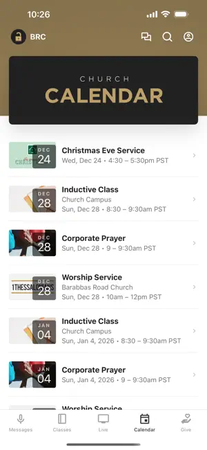 Barabbas Road Church screenshot 4
