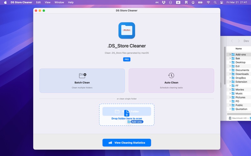 App screenshot