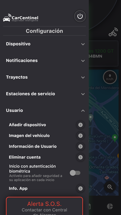 CarCentinel + Screenshot
