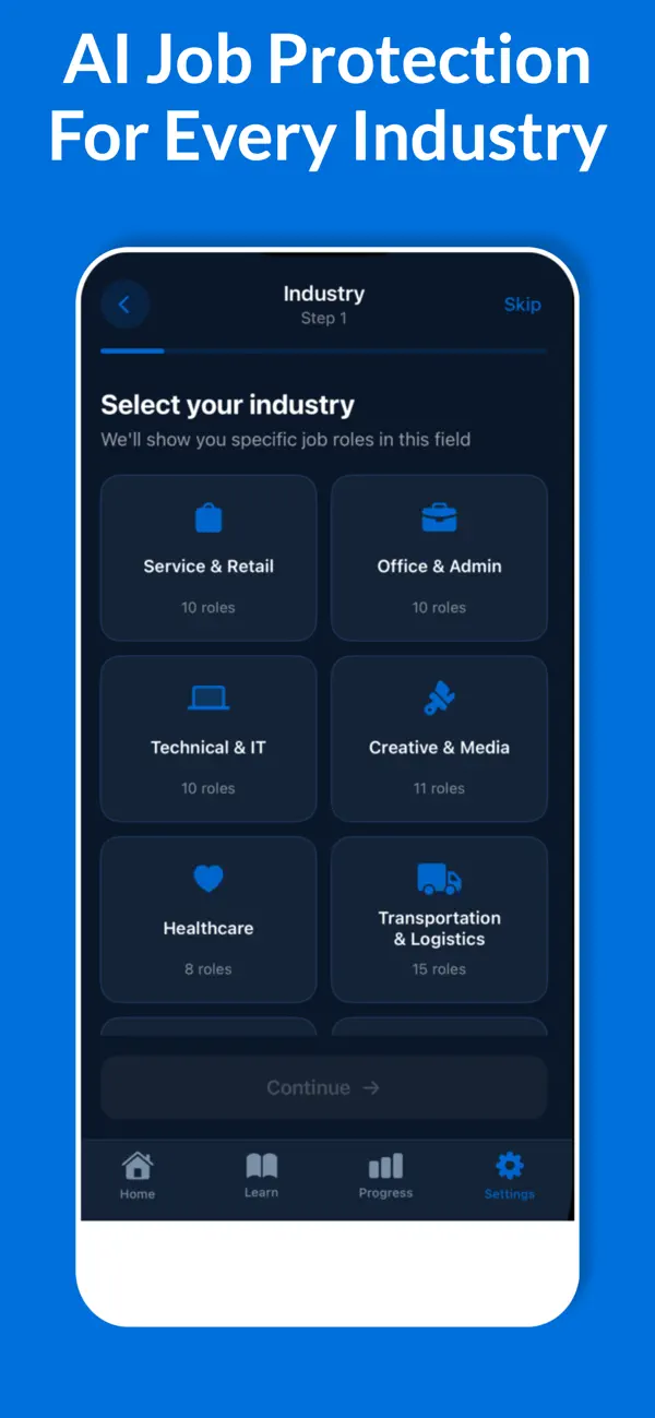 Screenshot #1 pour AI Job Protection