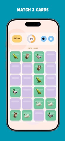 Matchy Card iPhone screenshot