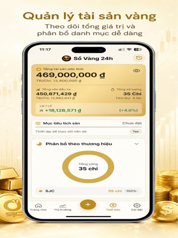 Gold Tracker 24h iPad screenshot 5