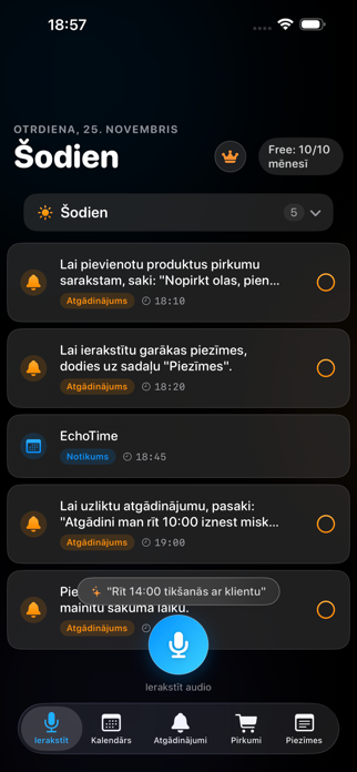 Echo Time Voice Assistant Screenshot 3 of 10