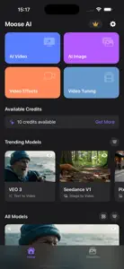 MooseAI VEO AI Video Generator screenshot #1 for iPhone