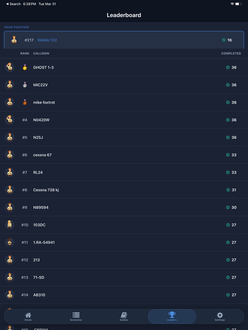 iPad screenshot