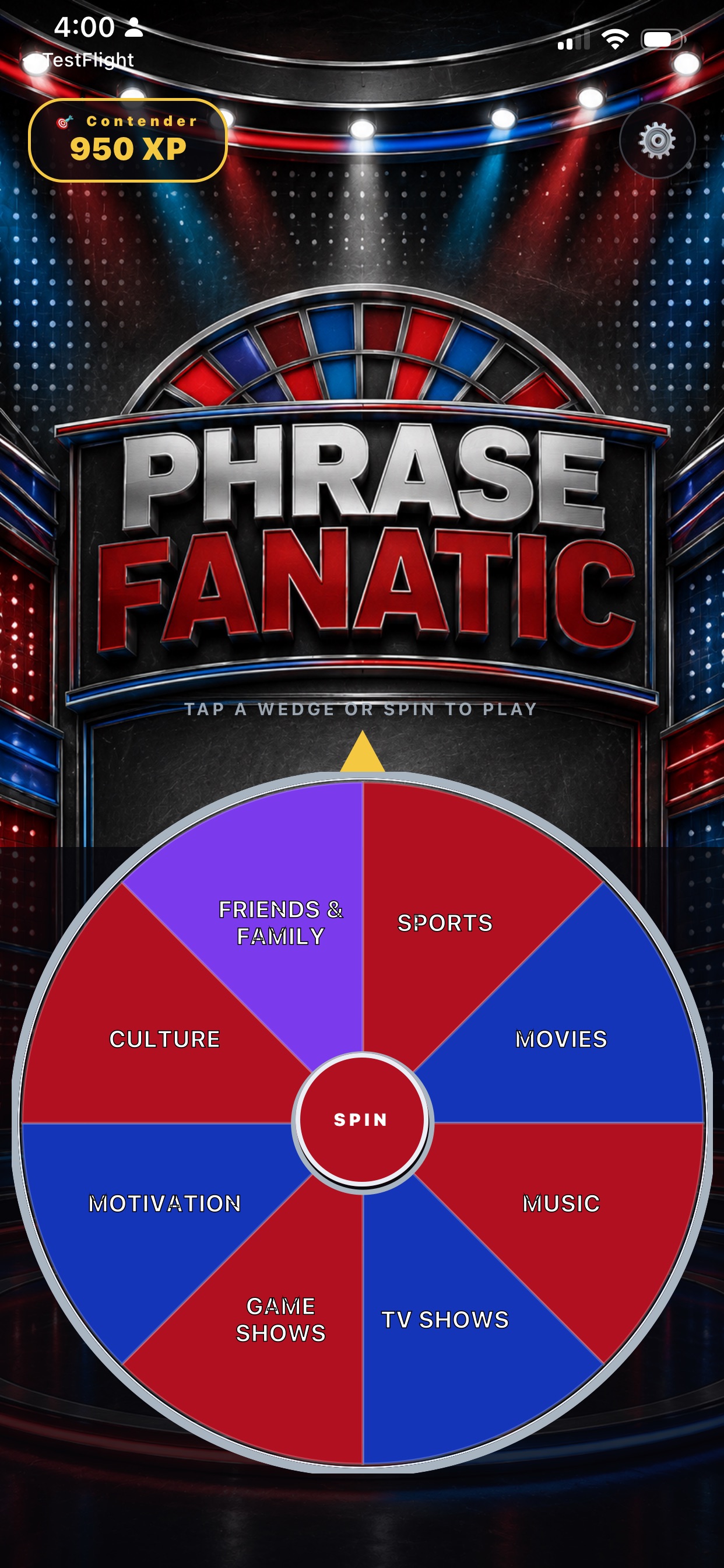 Screenshot 1 of Phrase Fanatic