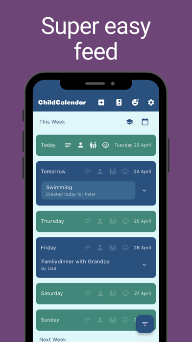 ChildCalendar Screenshot