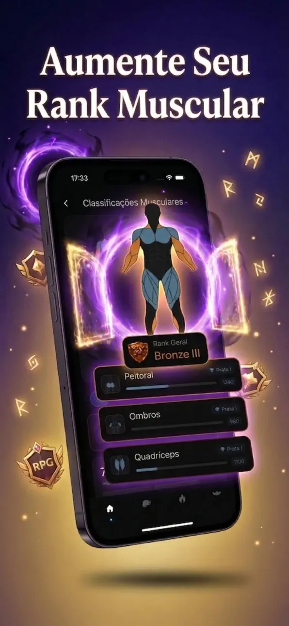 GymLevels: Ranked Gym Workouts iOS Mod IPA screenshot 3 - iOS app interface