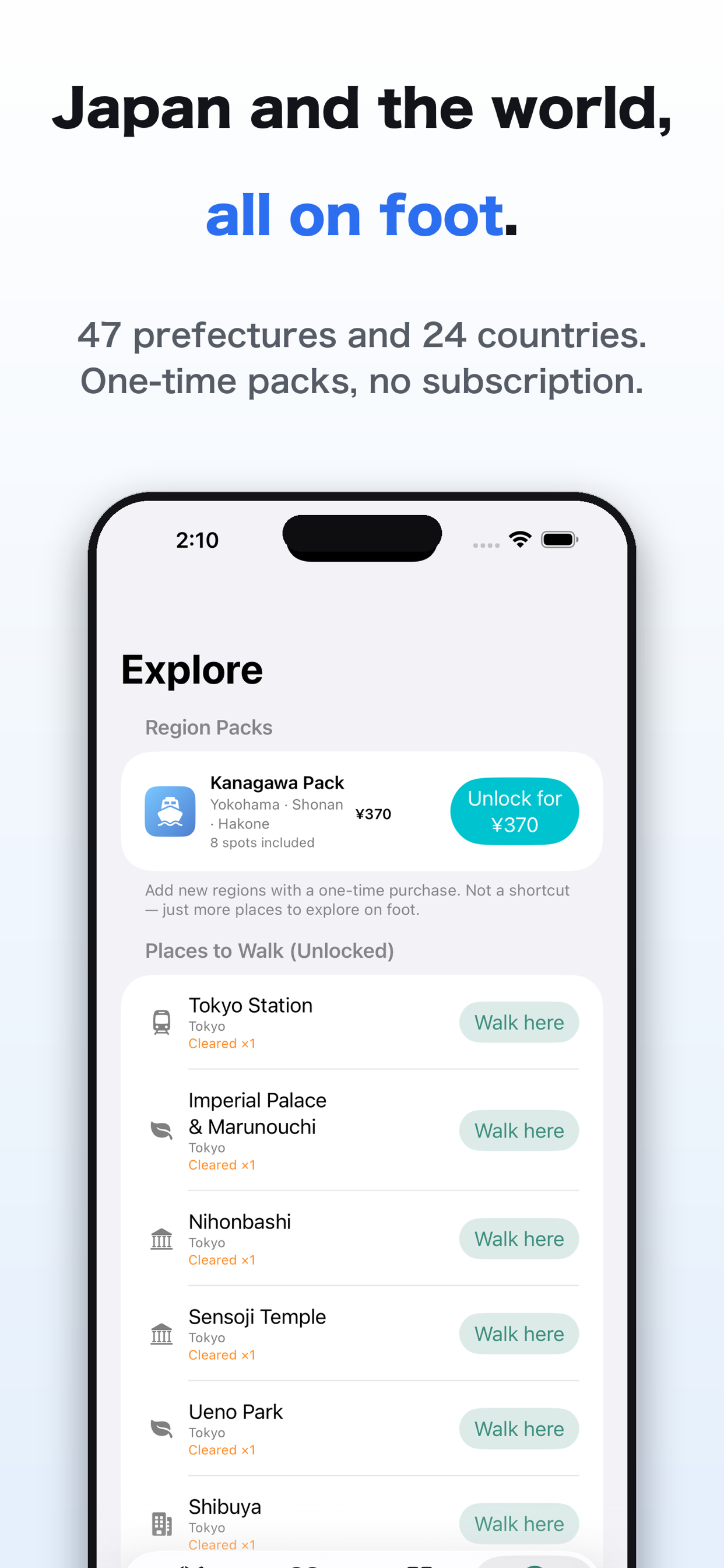StepScape: Walk Travel Widget screenshot 7
