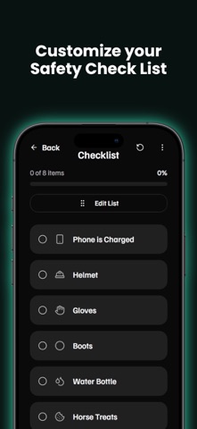 RIDESAFE Equestrian screenshot