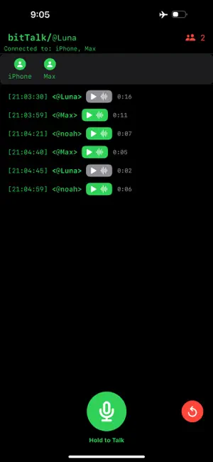 Mesh Voice & Chat: bitTalk screenshot 2