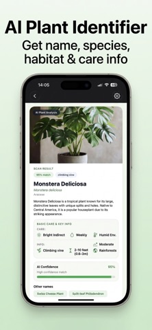 Plant Identifier & Care AI screenshot