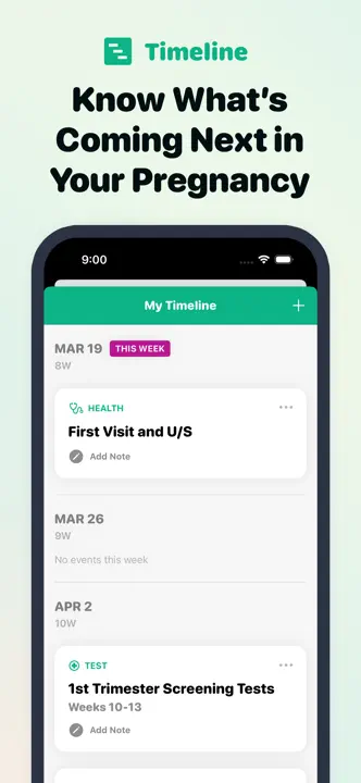 Pregnancy Tracker 3D by Sprout: Screenshot 4 von 10