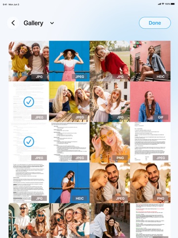 PDF Converter – Photos to PDF iPad screenshot