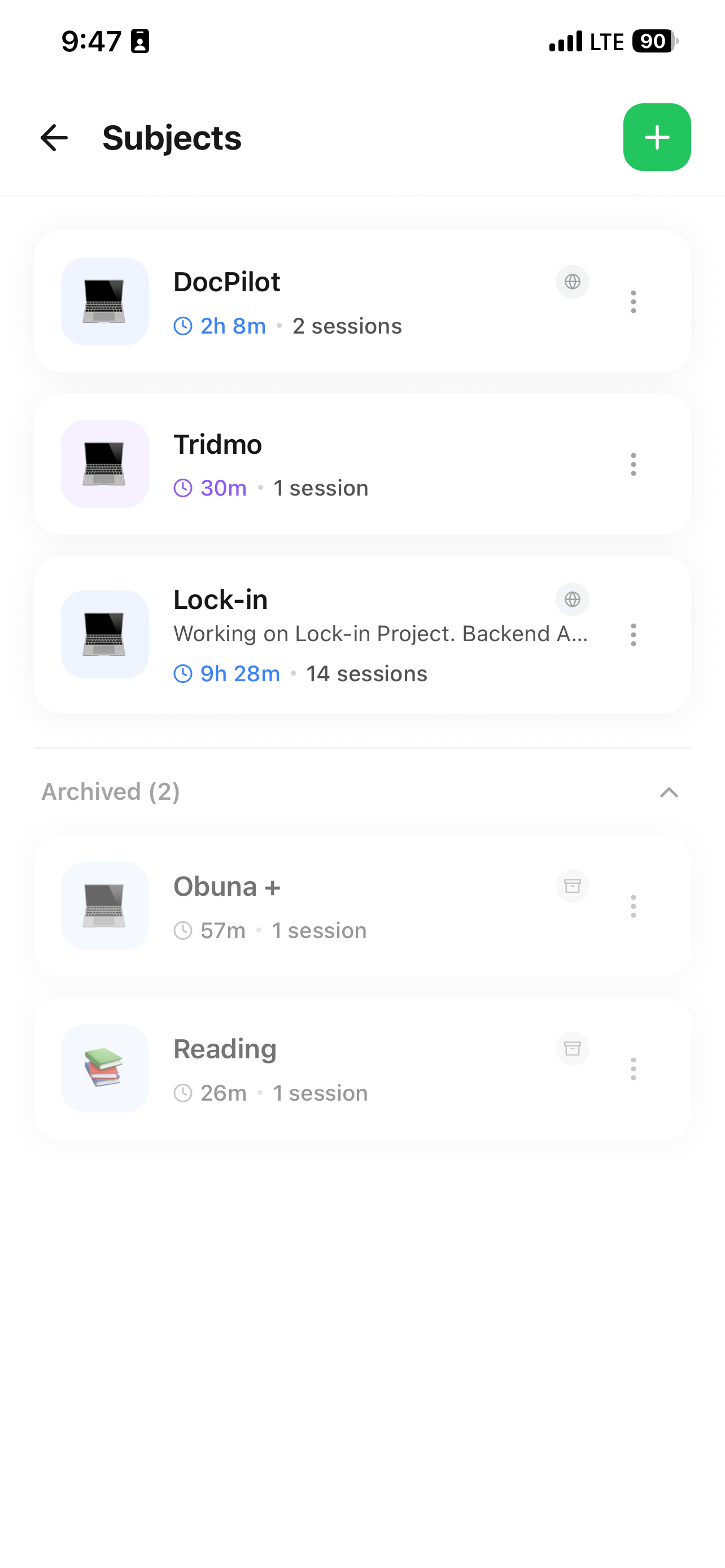 Lock-in  - focused studying screenshot 9