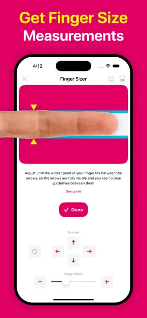 Ring Sizer & Measure: RingTry screenshot 3