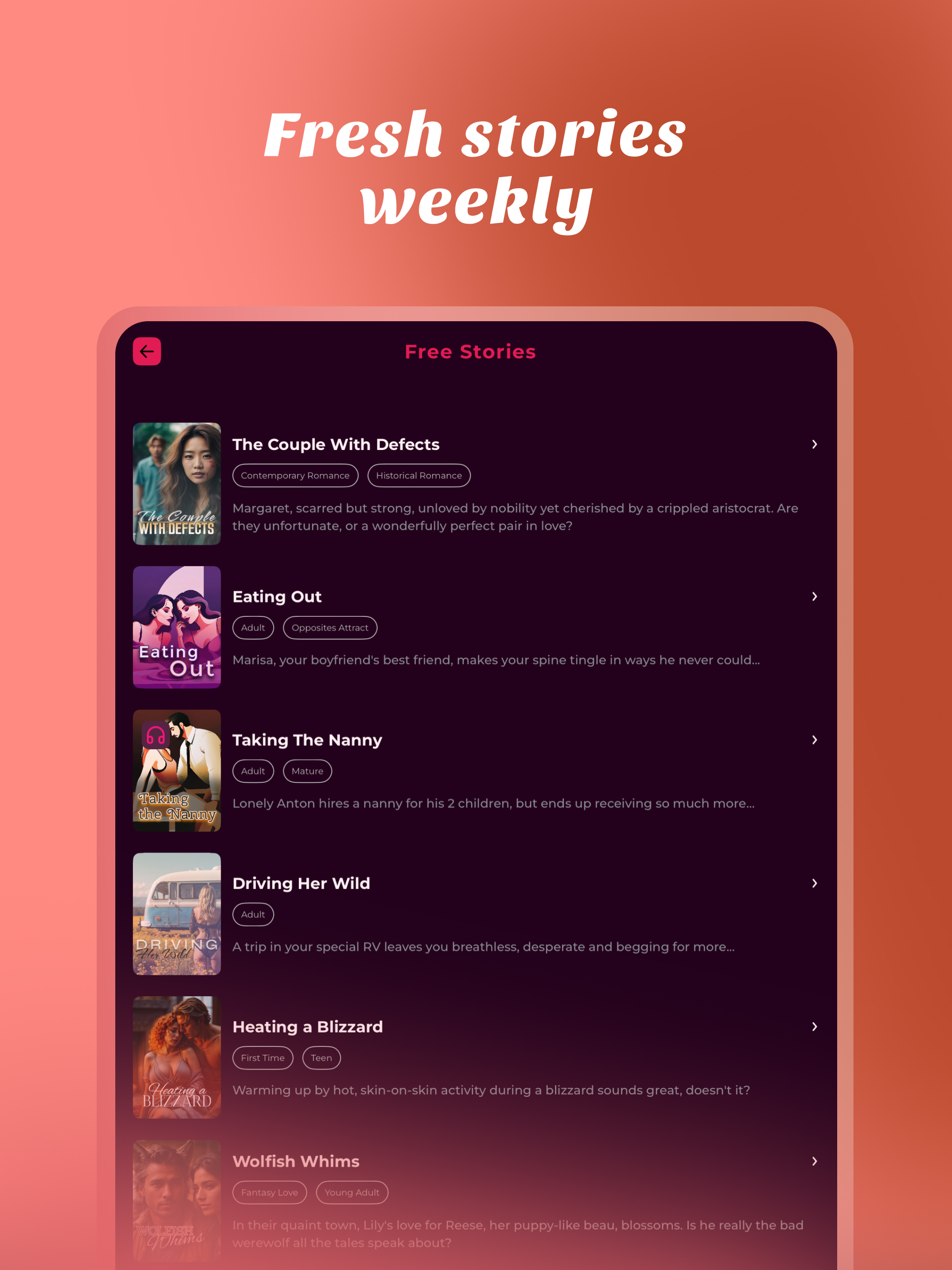 Luverse: Romance Audio Stories screenshot 8