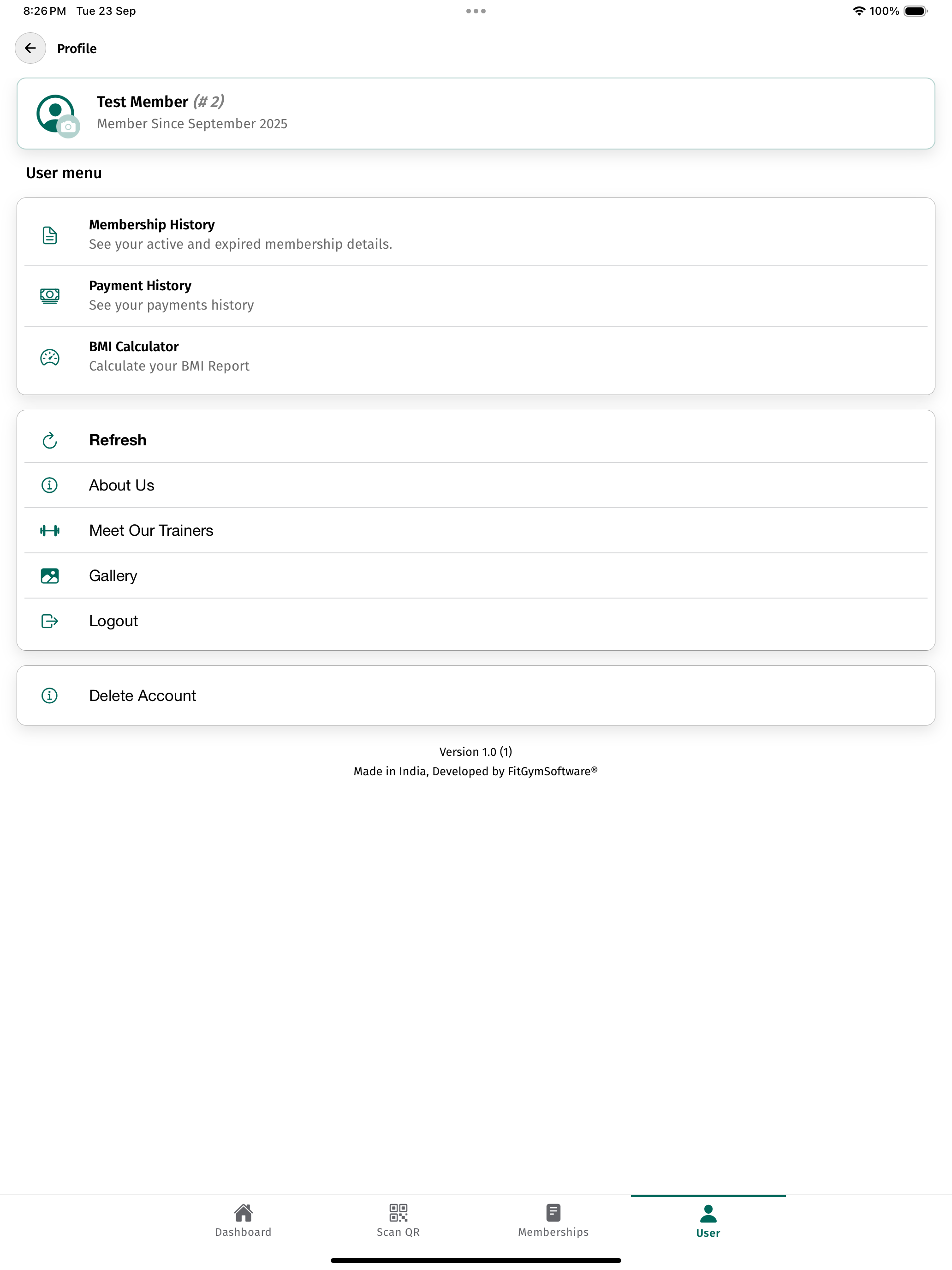 M.G FITNESS POINT screenshot 7