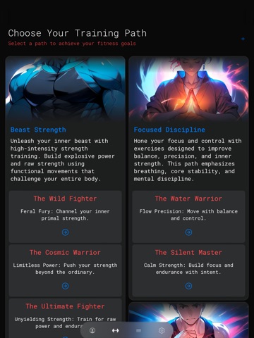 HeroPhysique iPad screenshot