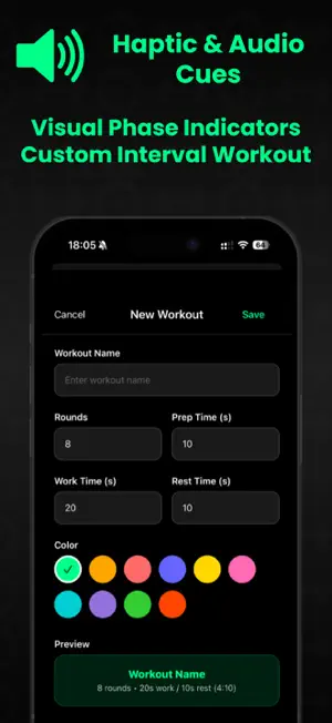 Tabata Timer: Interval Timer X screenshot 3