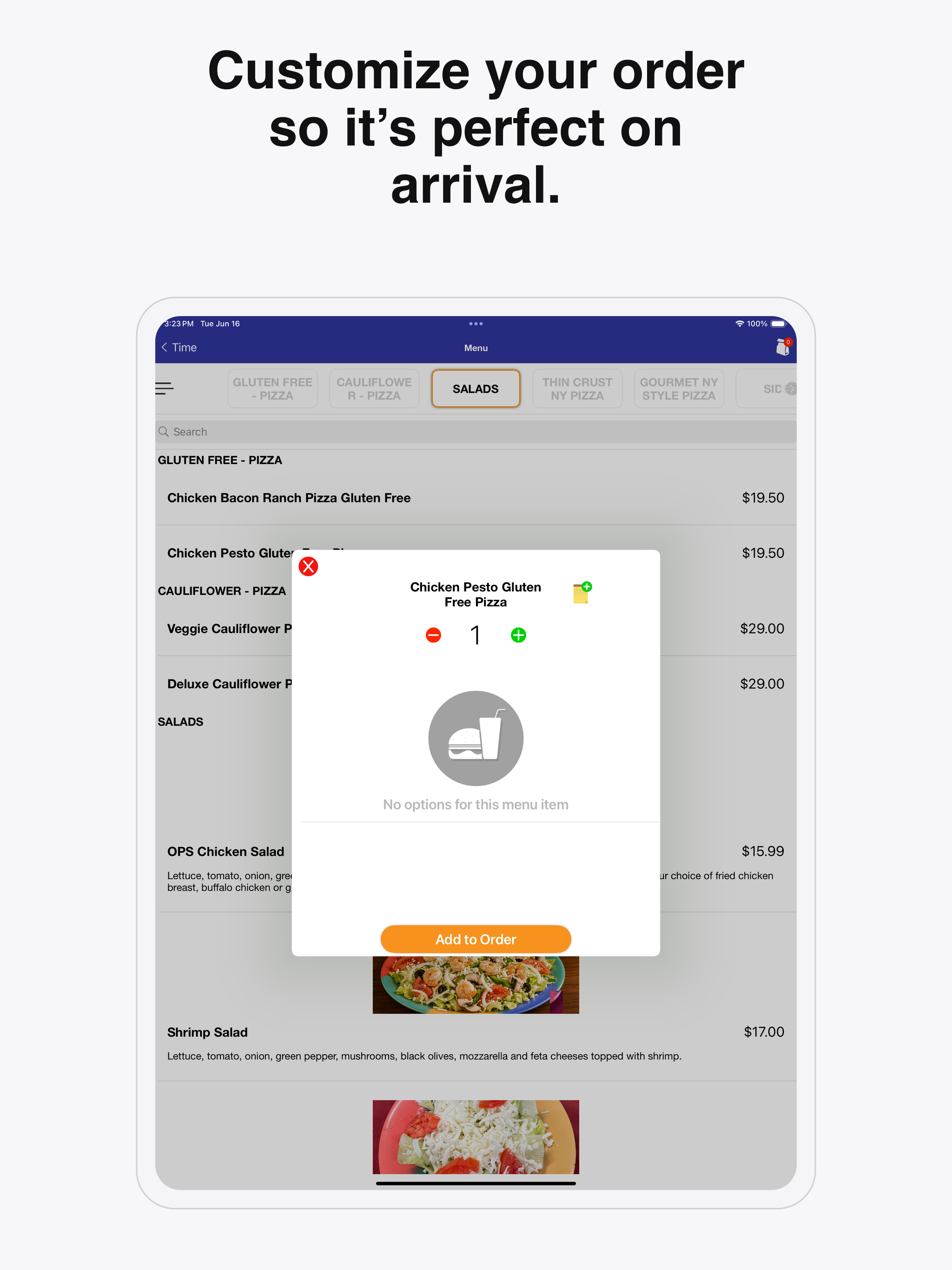 Ops Pizza Kitchen & Cafe screenshot 5