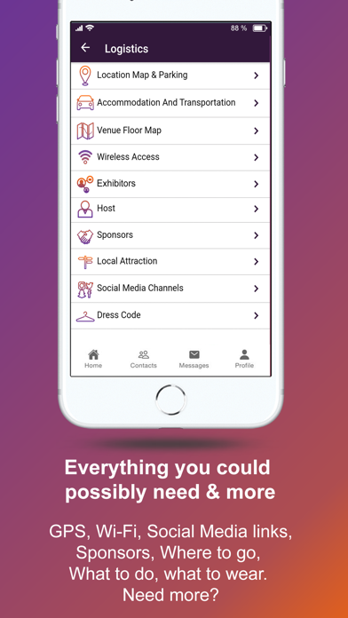 Eventsador Screenshot
