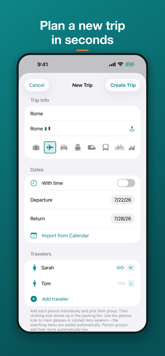 TravelSheet Screenshot 5 of 5