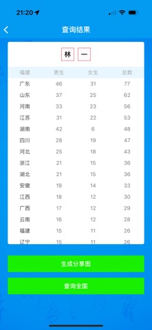 重名查询-最权威的数据来源 app screenshot