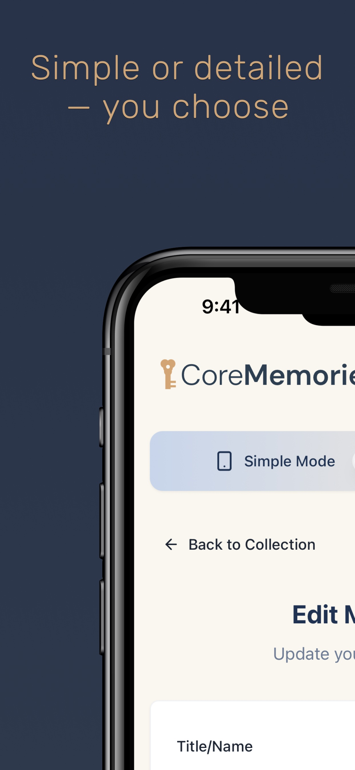 CoreMemories: Memory Keeper screenshot 6
