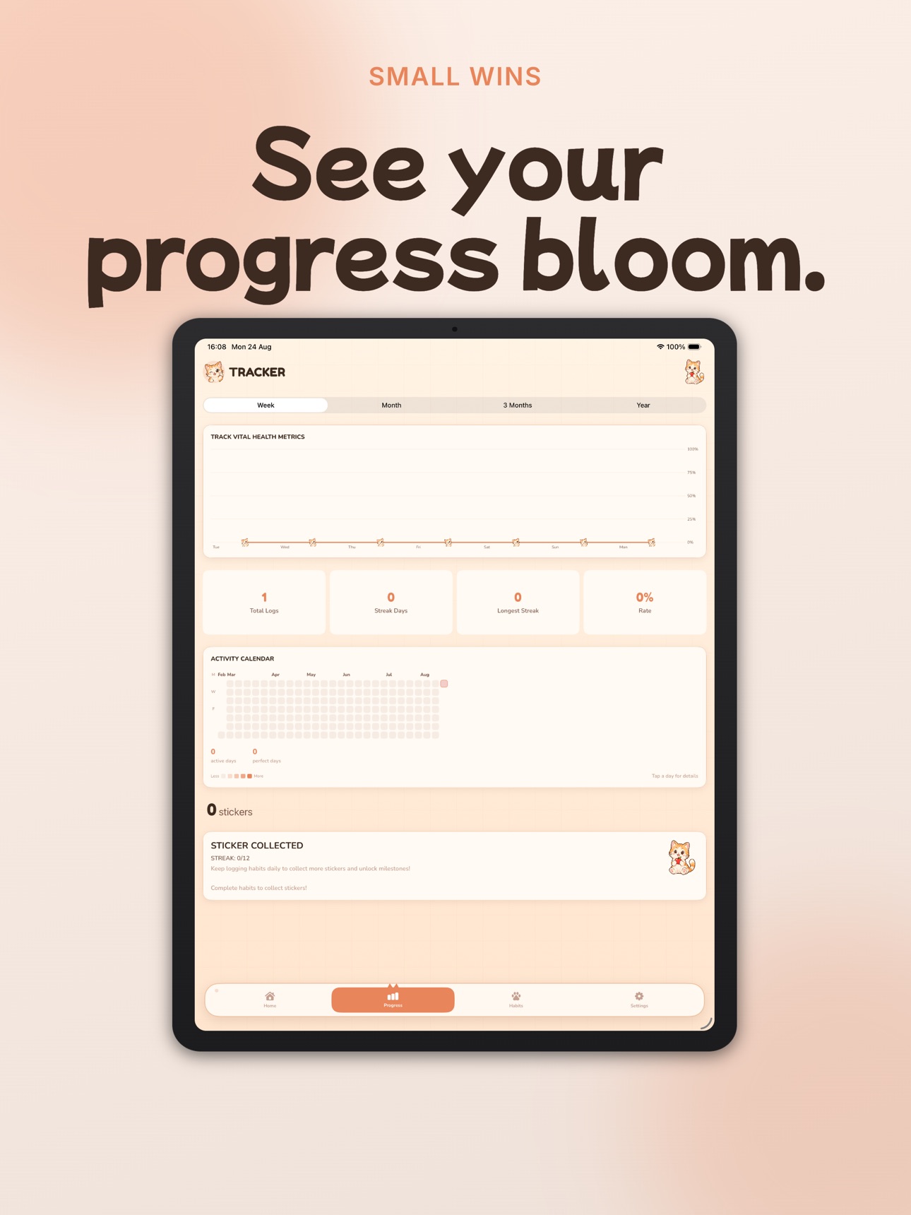 Screenshot 6 of Purrfect: Habit Tracker