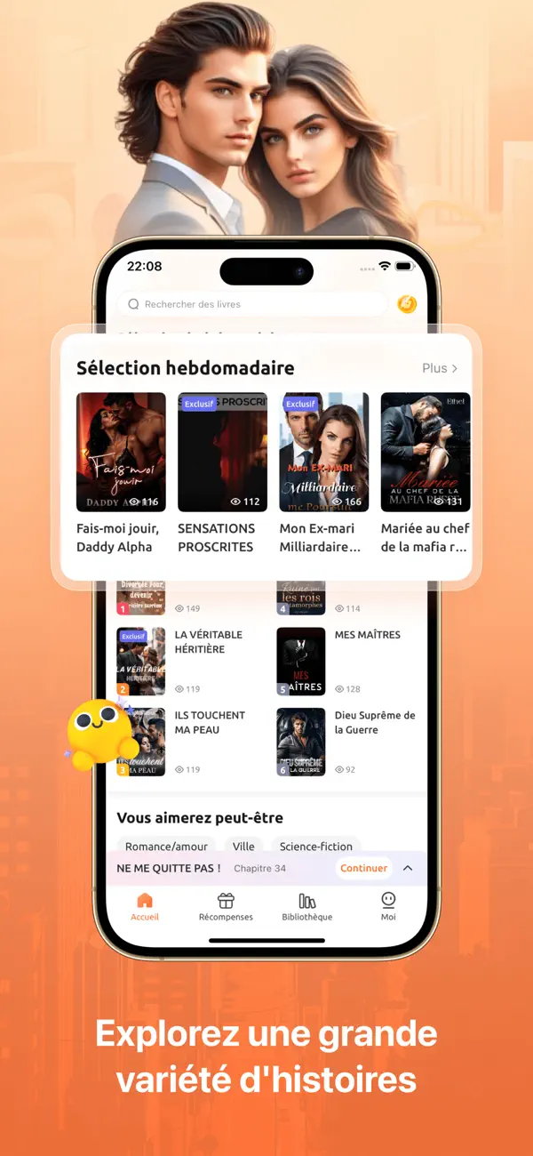 Screenshot #2 pour PickNovel - Romans & Stories