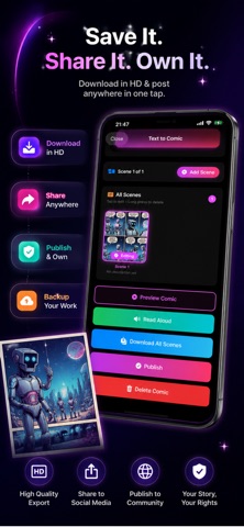 ComiForge: AI Comic Creator Screenshot 10 of 10