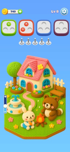 Wool Frenzy - Yarn Match 3D screenshot 4