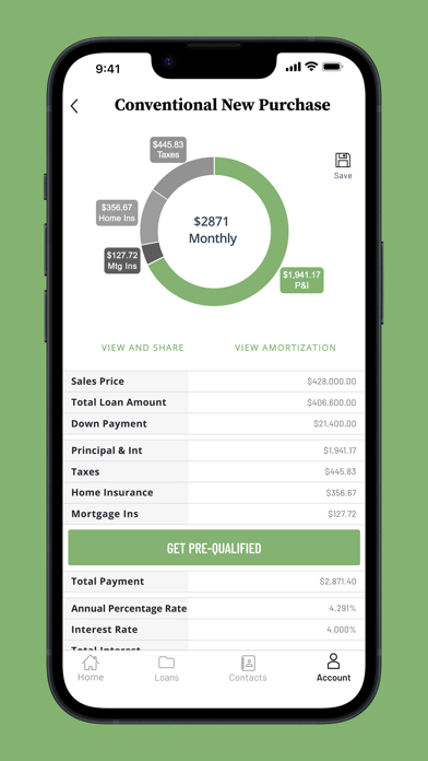 Green Lending Screenshot