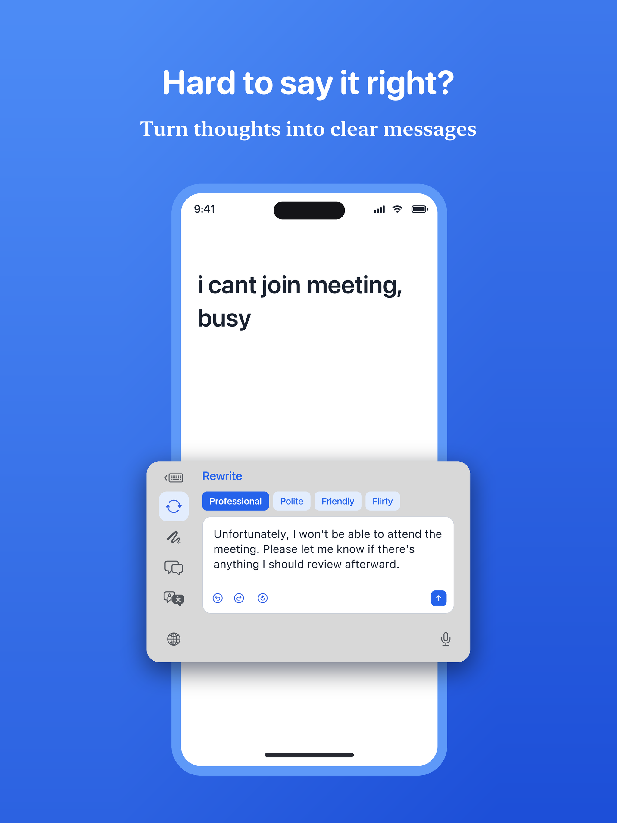 typeApp: AI Keyboard & Grammar screenshot 8