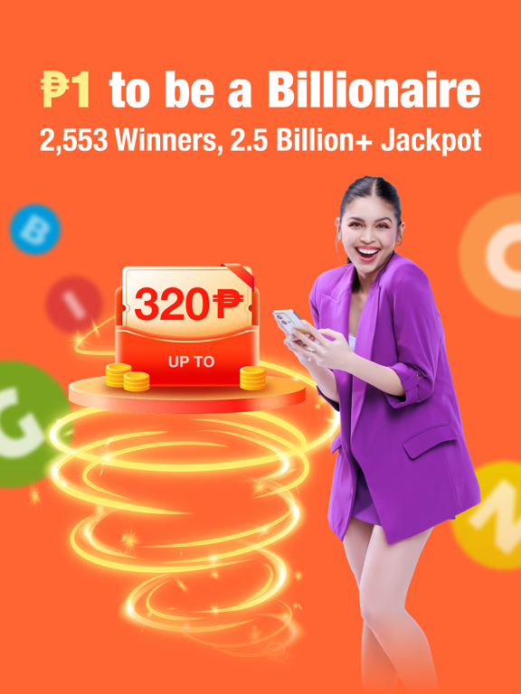 BingoPlus：Bingo Tongits & Slot iPad screenshot 1
