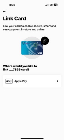 OCU Card Manager iPhone screenshot