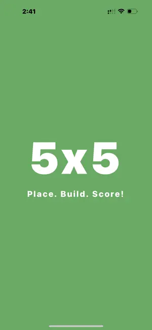 5x5 - A Word Game screenshot 1