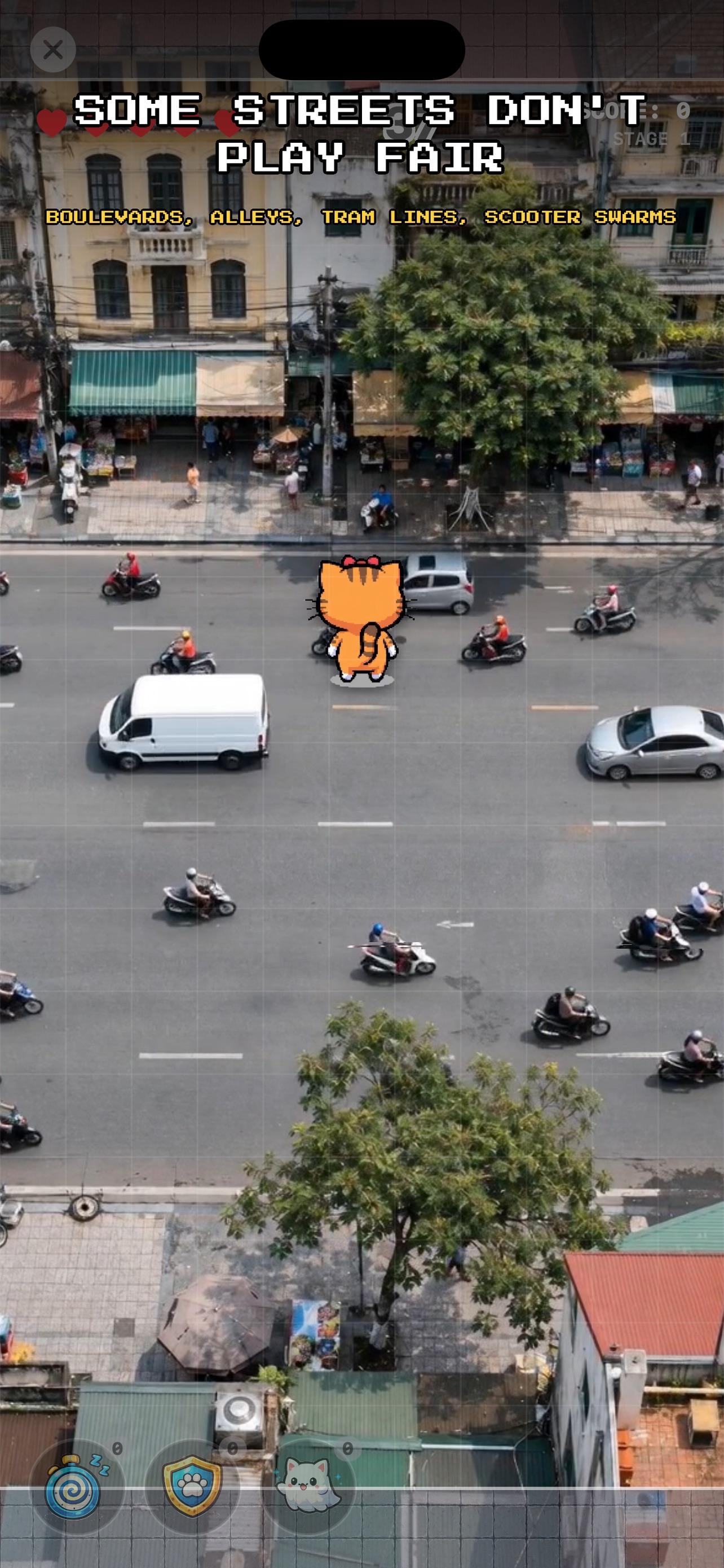 Screenshot 4 of CityCat: Pixel Cat Crossing