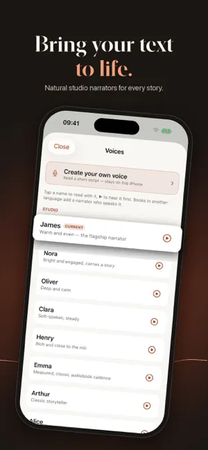 LoudReader: Text to Speech screenshot 1