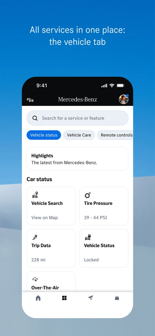 Mercedes-Benz (USA/CA) screenshot 2