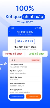 Tra cứu phạt nguội toàn quốc. screenshot 2