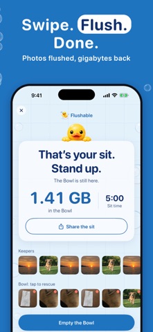 Flushable: Photo Cleaner screenshot 2